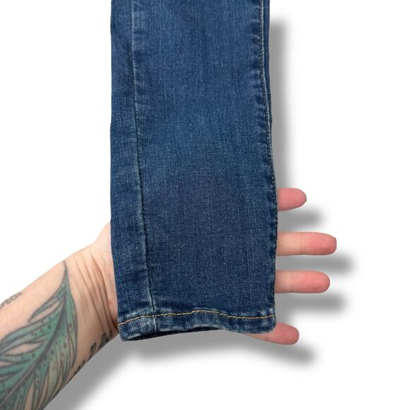 NEW Levi's 720 Size 4 High Rise Super Skinny Jeans Size 27 Blue Denim Slim Fit - Picture 2 of 7